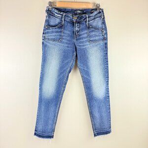 Silver Jeans Co Suki Mid-Rise Ankle Skinny Jeans W29 L26